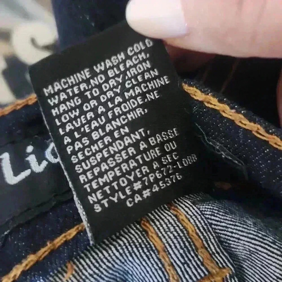 Liquid X Women's *NWOT Jeggings in Navy Blue Size Large - Picture 8 of 8